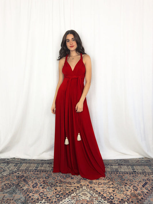 Red Infinity Dress 9114