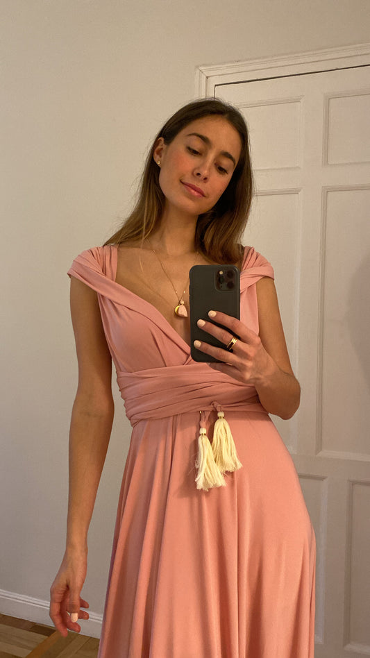 Vestido Infinito Rosa 83B