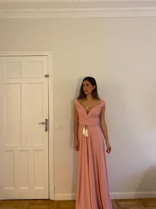 Vestido Infinito Rosa 83B